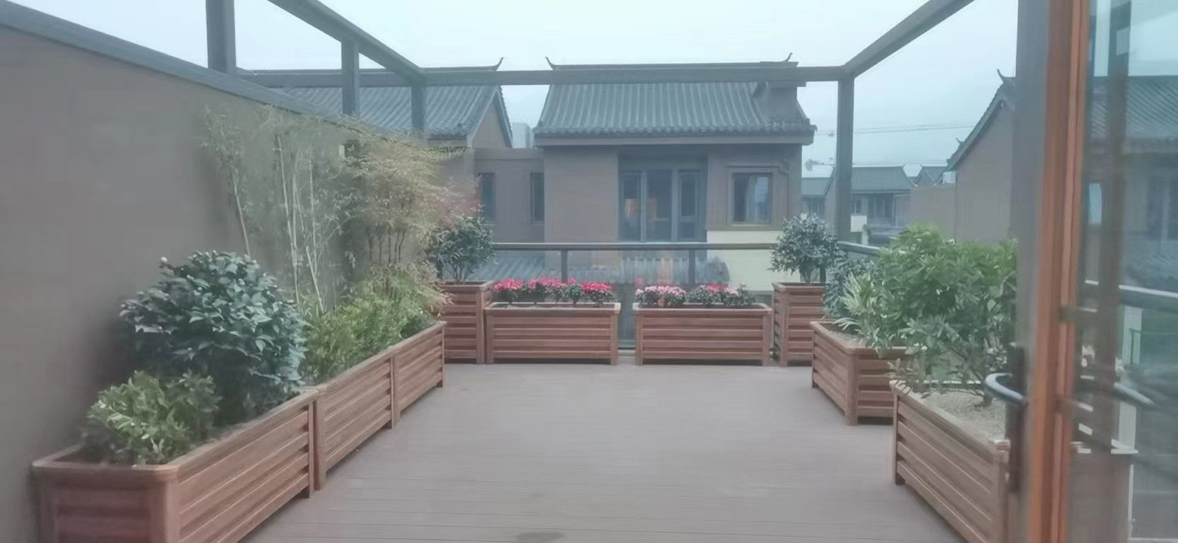 台湾庭院花箱